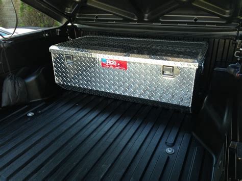 metal tool box fit under tunnel cover|tonneau cover tool boxes.